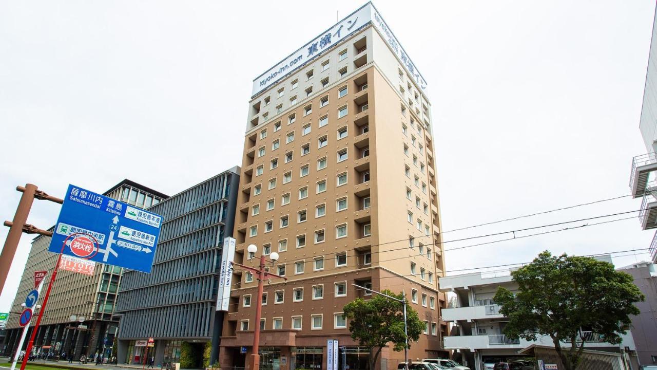 Toyoko Inn Kagoshima Chuo Eki Higashi Guchi Exterior foto